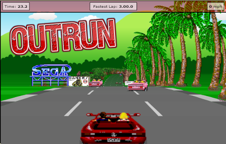 Best-selling racing game from the 80s